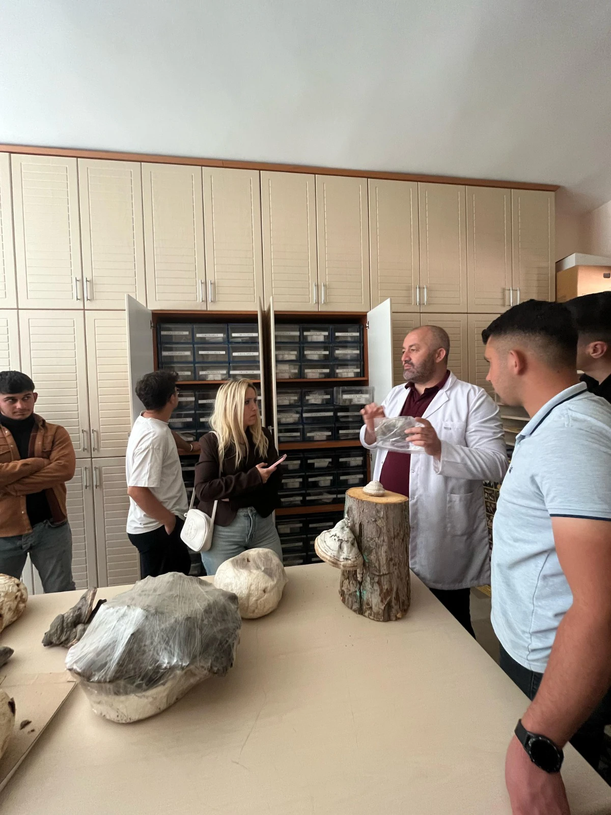 Selçuk Üniversitesi Mantarcılık Uygulama ve Araştırma Merkezi'ne Teknik Gezi Düzenlendi